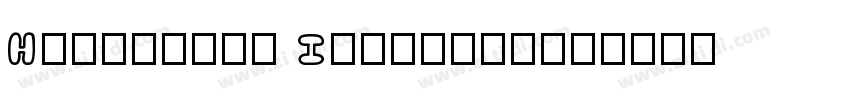 Heartland ItalicSans字体转换